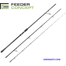 Удилище фидерное Feeder Concept Distance Black Extra Heavy 150 длина 3,6м тест 80-150гр